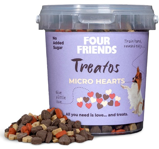 FourFriends: Treatos micro hearts