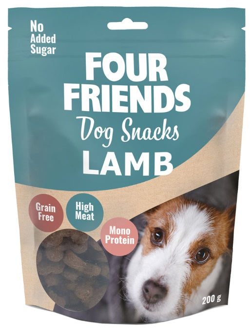 FourFriends: Hundesnacks lam (kornfri)