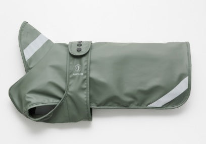 Jacson: "Barbro" regndekken, strl: 35cm - 40cm - 45cm (grå/grønn)