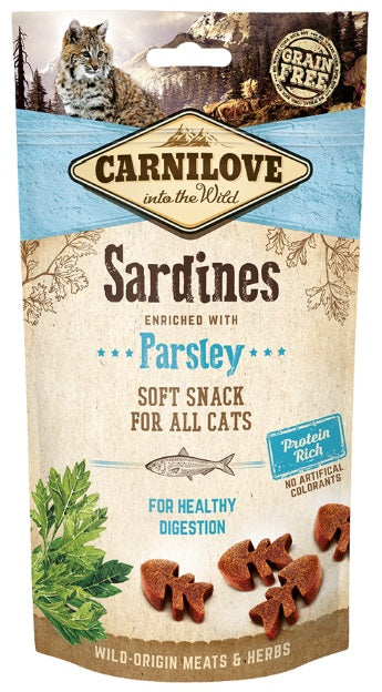 CARNILOVE Kattegodis med sardiner og persille (kornfri)