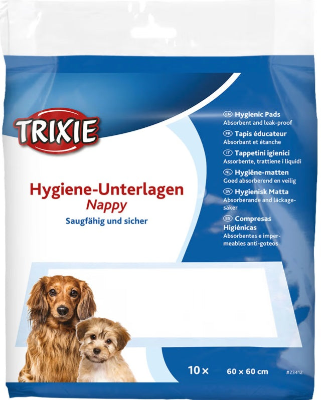 TRIXIE Nappy stueren, 10 pk, 60*60cm
