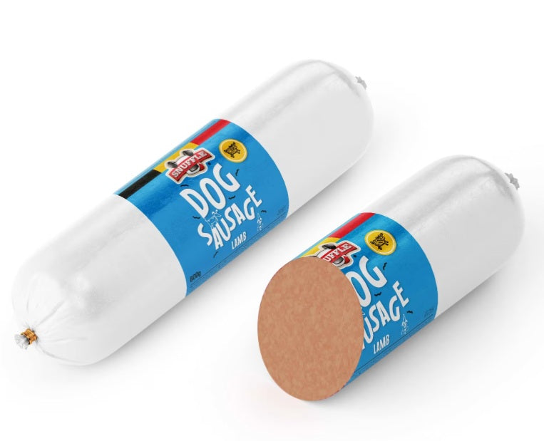 SNUFFLE hundepølse, kylling og lam