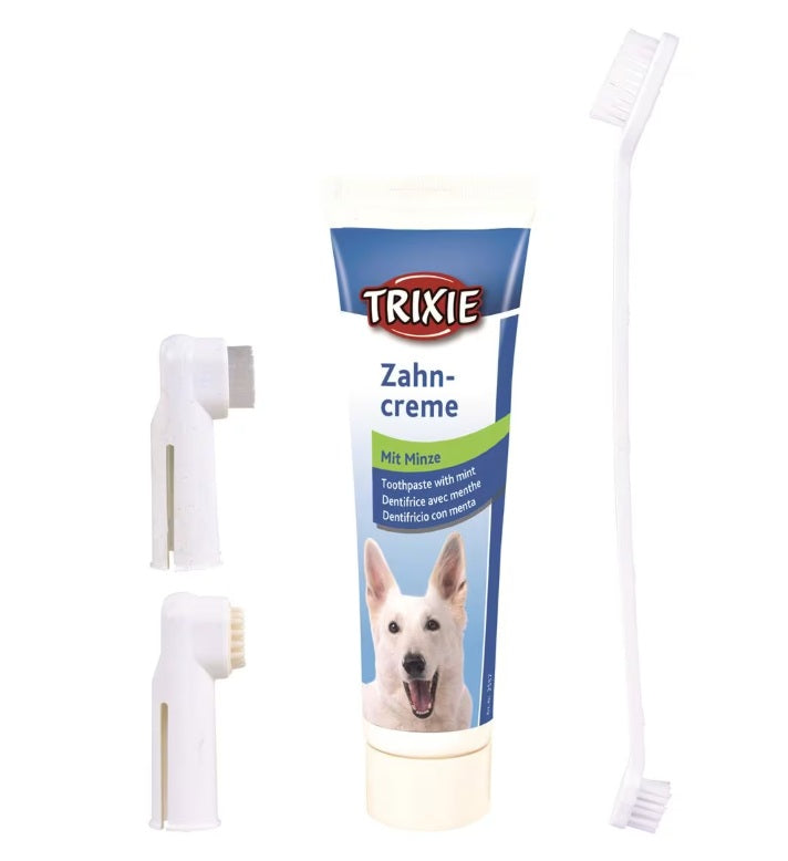 TRIXIE Tannkrem og tannbørster