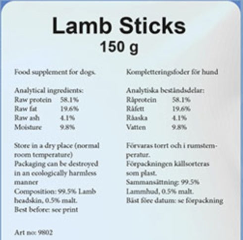FOUR FRIENDS Natural snacks: Lam